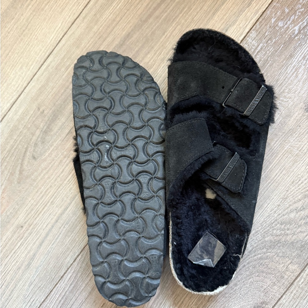 Fuzzy Suede Birkenstock